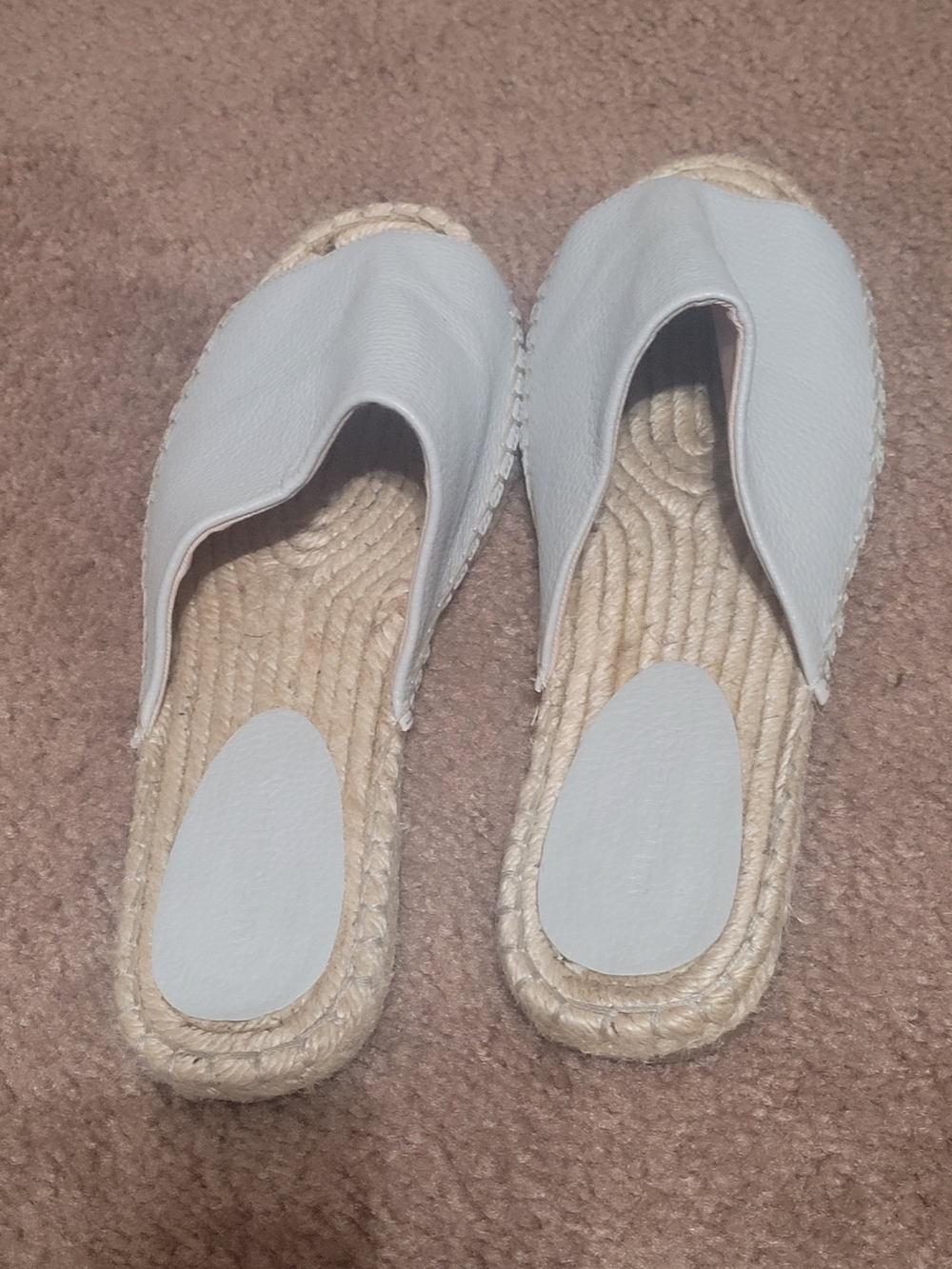Silver Espadrilles